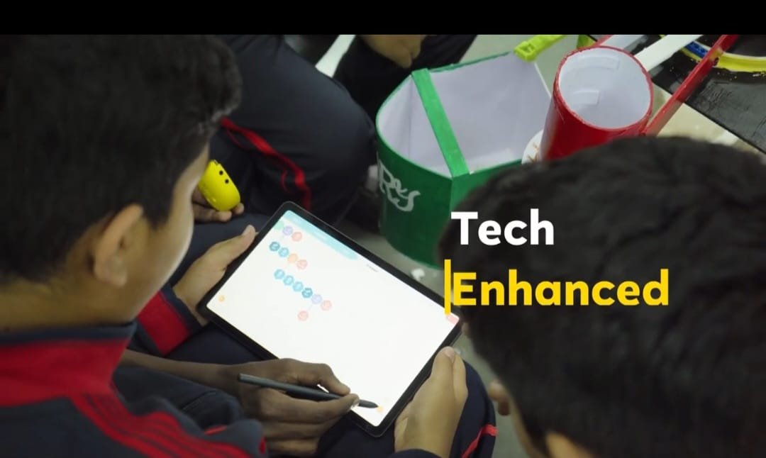 STEM robotics session
