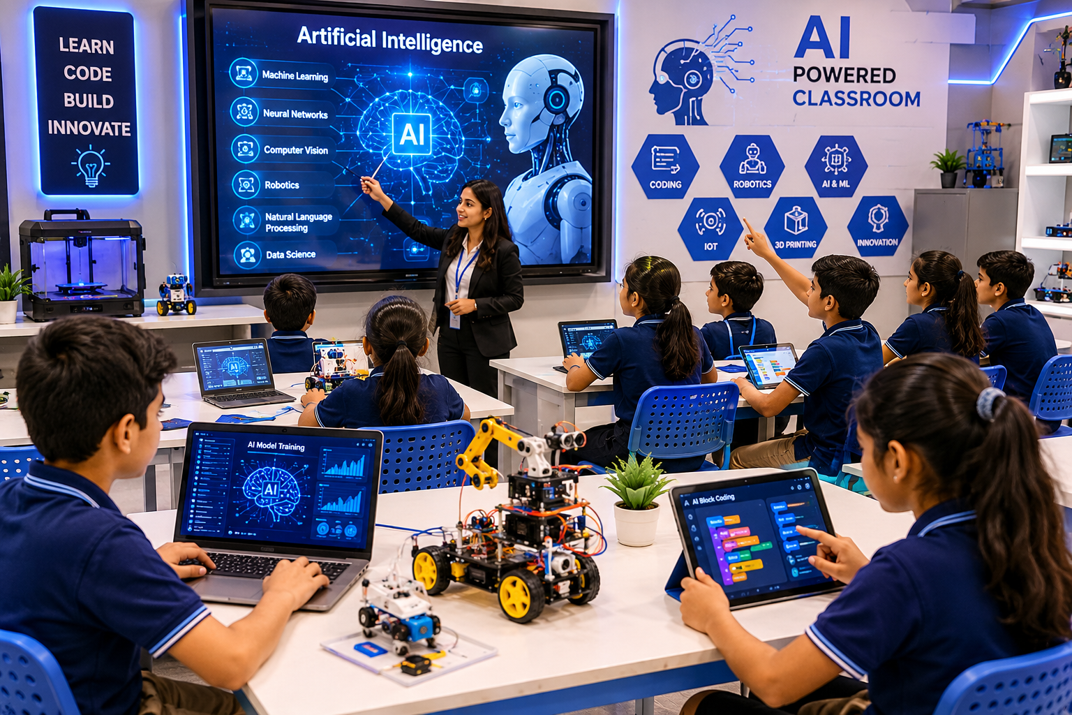 AI-powered classroom with the Plode AI app