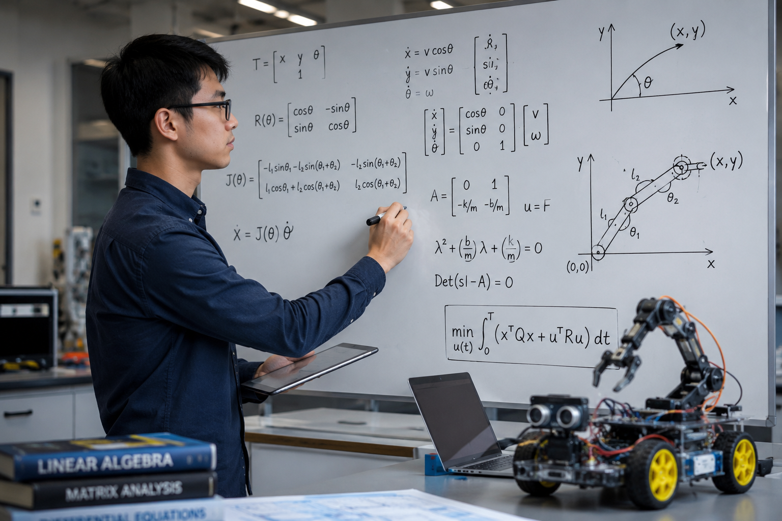 Mathematics - applied math through robotics