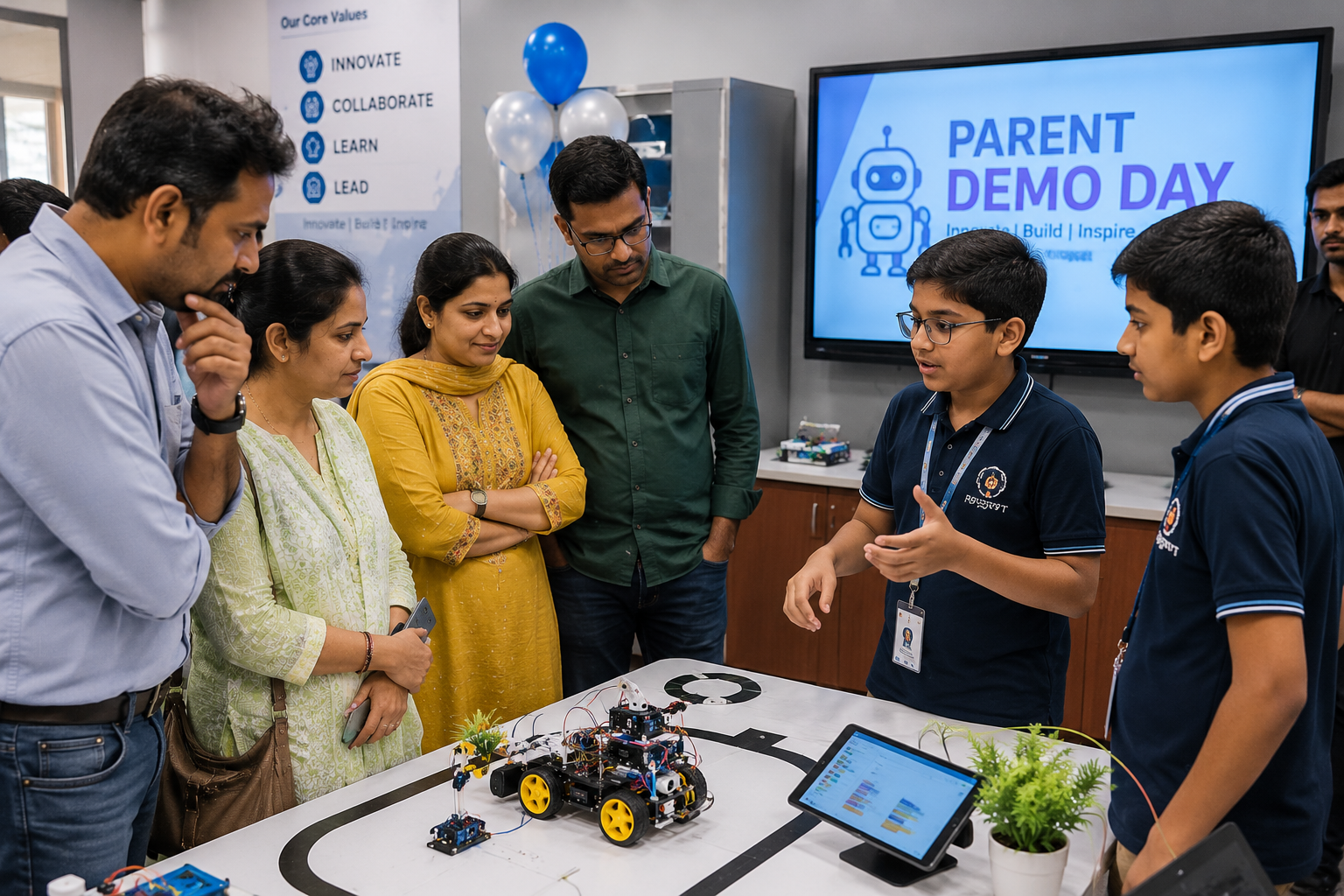 Parent demo day