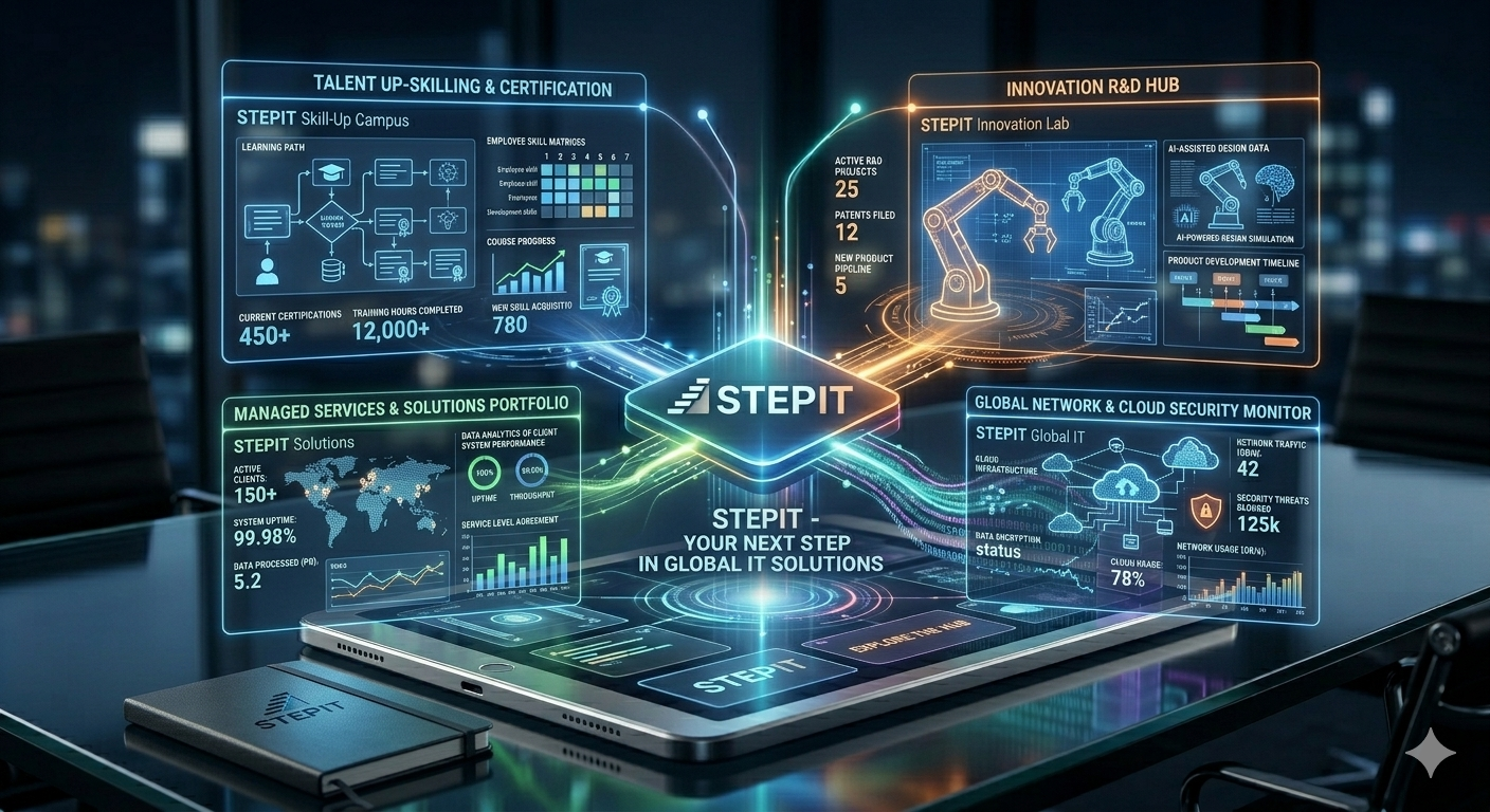 STEP IT software services — engineering teams building enterprise platforms