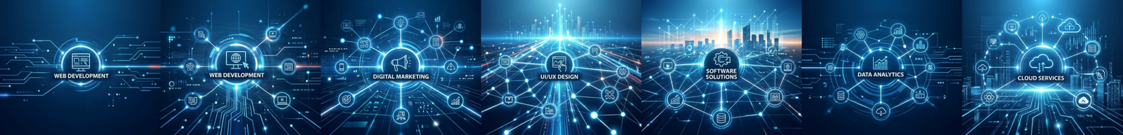 Software services — enterprise technology banner
