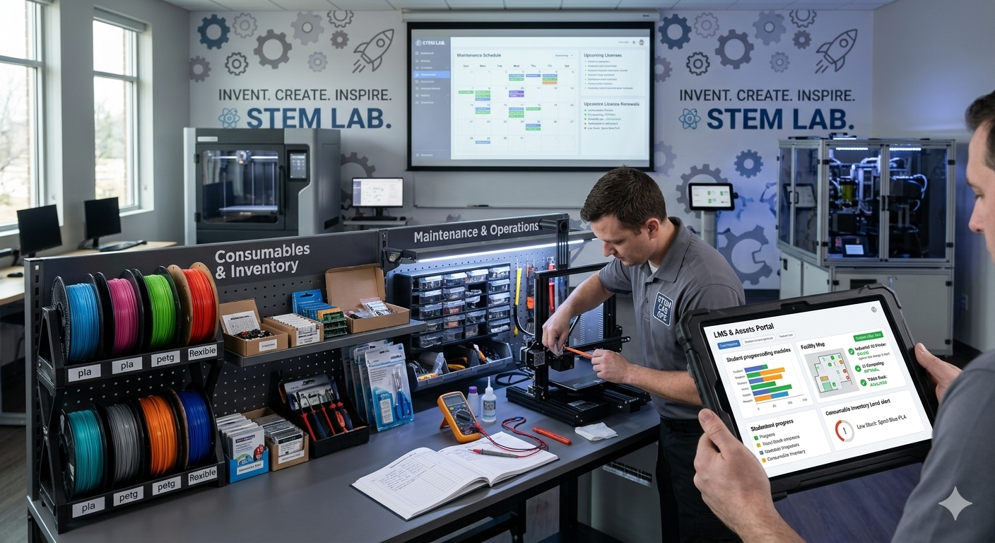 STEM lab consumables and components